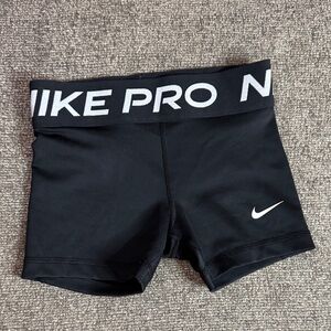 Nike Pro Dri-Fit Black Bike Shorts size XS